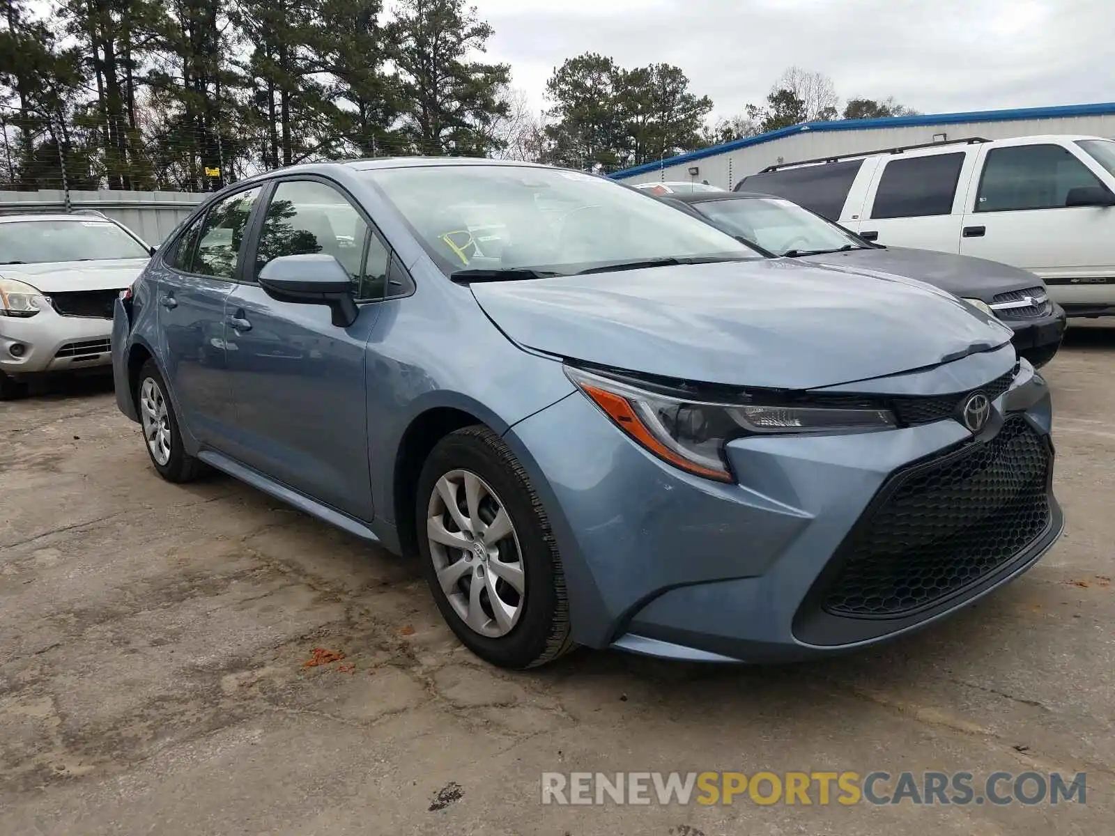 1 Photograph of a damaged car JTDEPMAE3MJ156035 TOYOTA COROLLA 2021