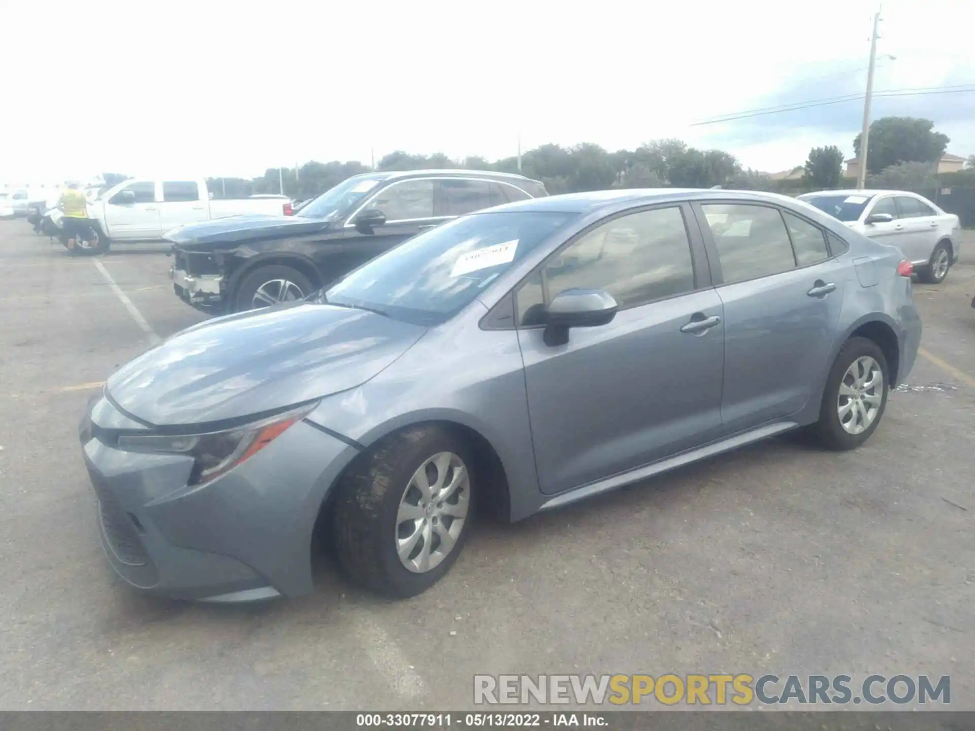 2 Photograph of a damaged car JTDEPMAE3MJ156732 TOYOTA COROLLA 2021