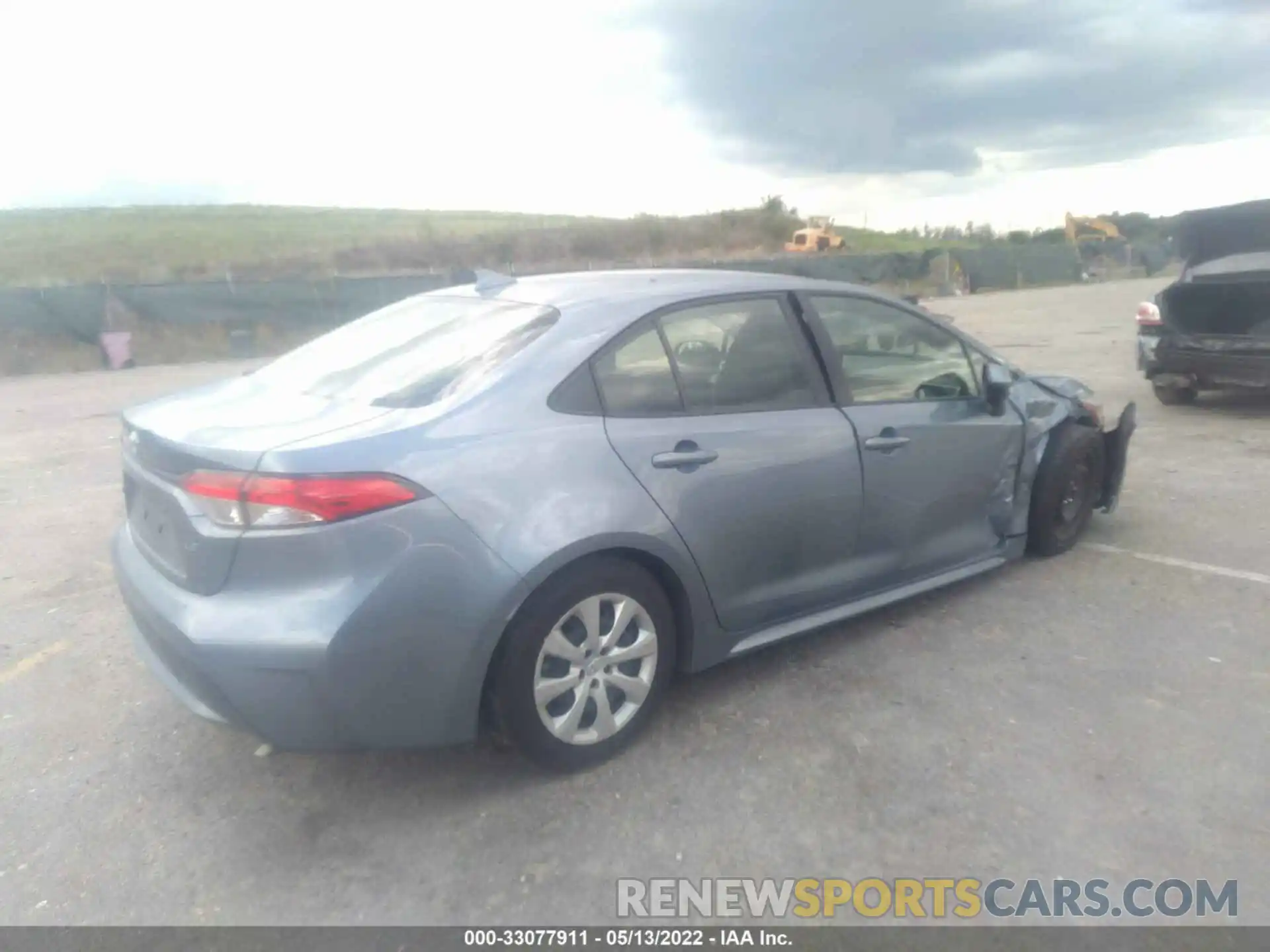 4 Photograph of a damaged car JTDEPMAE3MJ156732 TOYOTA COROLLA 2021