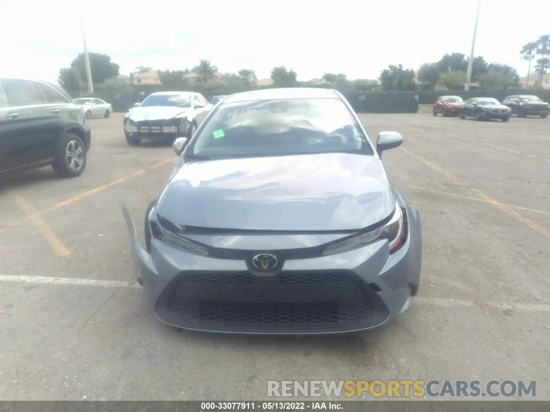 6 Photograph of a damaged car JTDEPMAE3MJ156732 TOYOTA COROLLA 2021