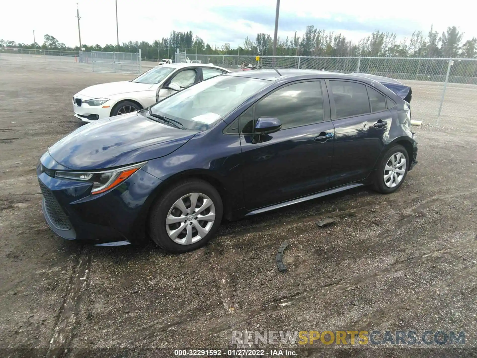 2 Photograph of a damaged car JTDEPMAE3MJ157038 TOYOTA COROLLA 2021