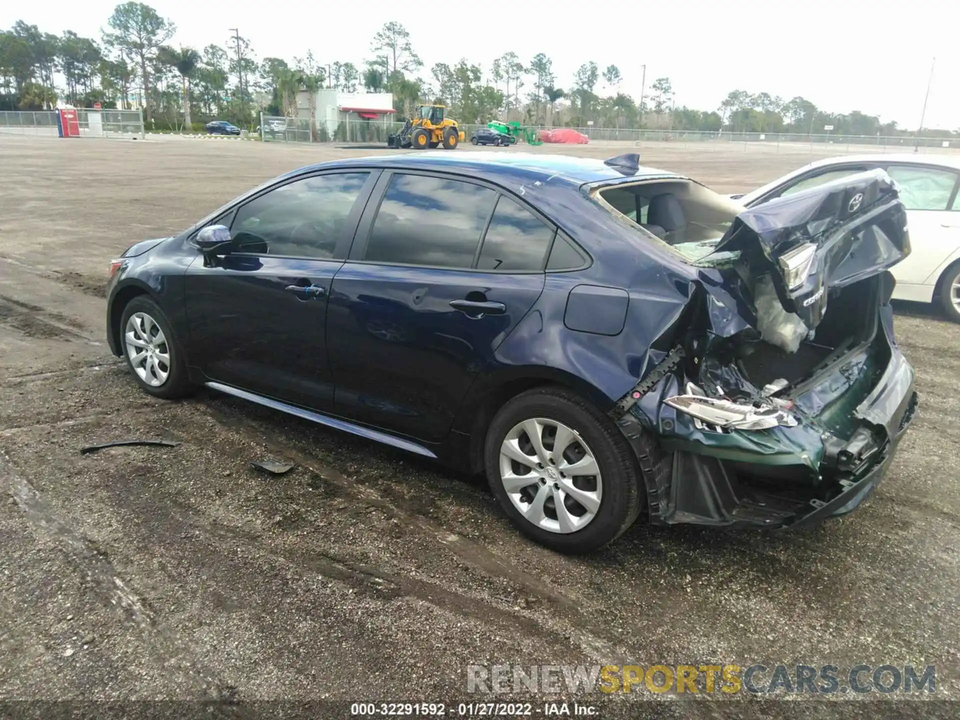 3 Photograph of a damaged car JTDEPMAE3MJ157038 TOYOTA COROLLA 2021