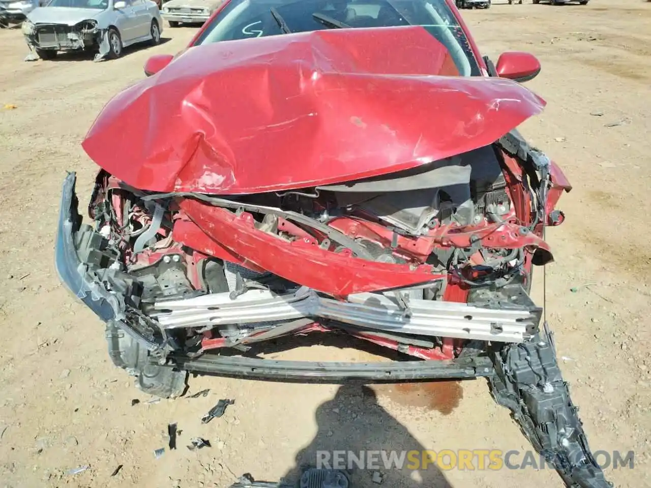 9 Photograph of a damaged car JTDEPMAE3MJ158805 TOYOTA COROLLA 2021