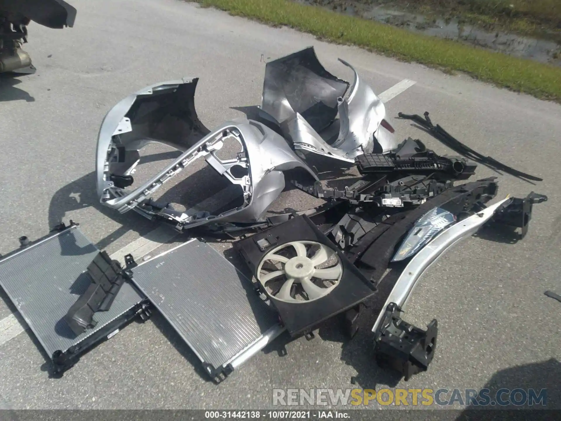 12 Photograph of a damaged car JTDEPMAE3MJ158996 TOYOTA COROLLA 2021