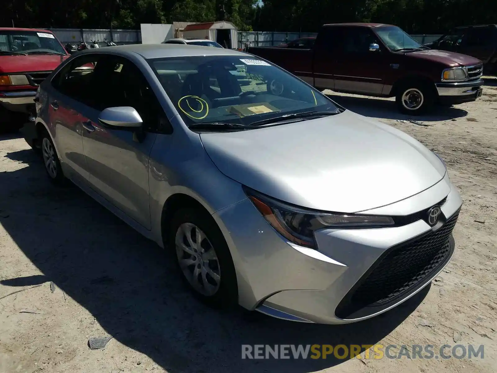 1 Photograph of a damaged car JTDEPMAE3MJ159436 TOYOTA COROLLA 2021