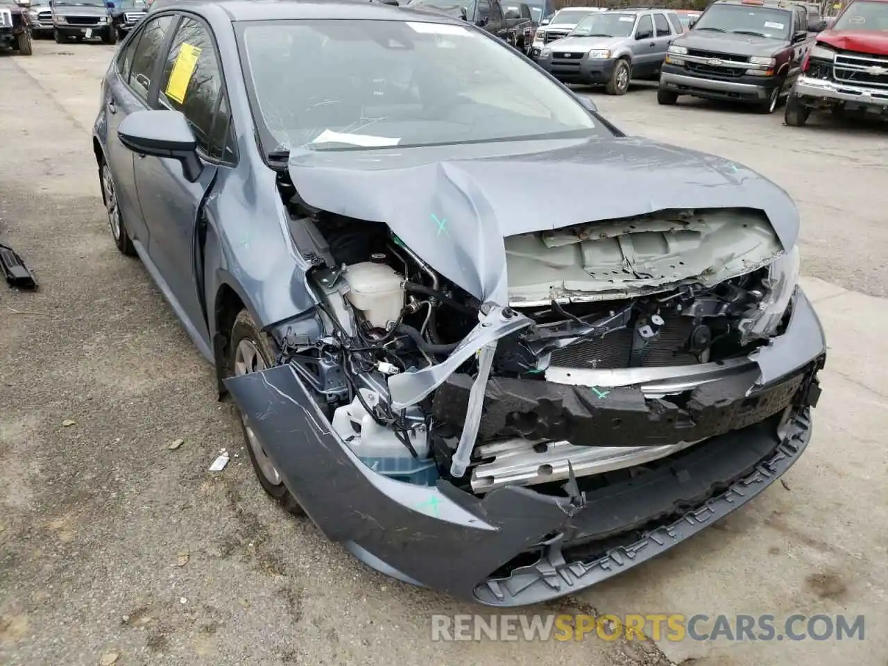 9 Photograph of a damaged car JTDEPMAE3MJ162871 TOYOTA COROLLA 2021