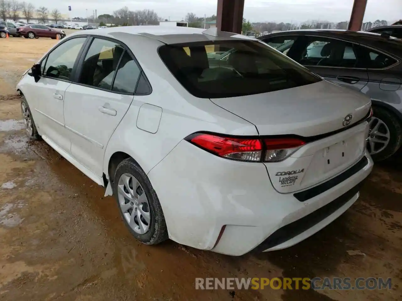 3 Photograph of a damaged car JTDEPMAE3MJ165169 TOYOTA COROLLA 2021