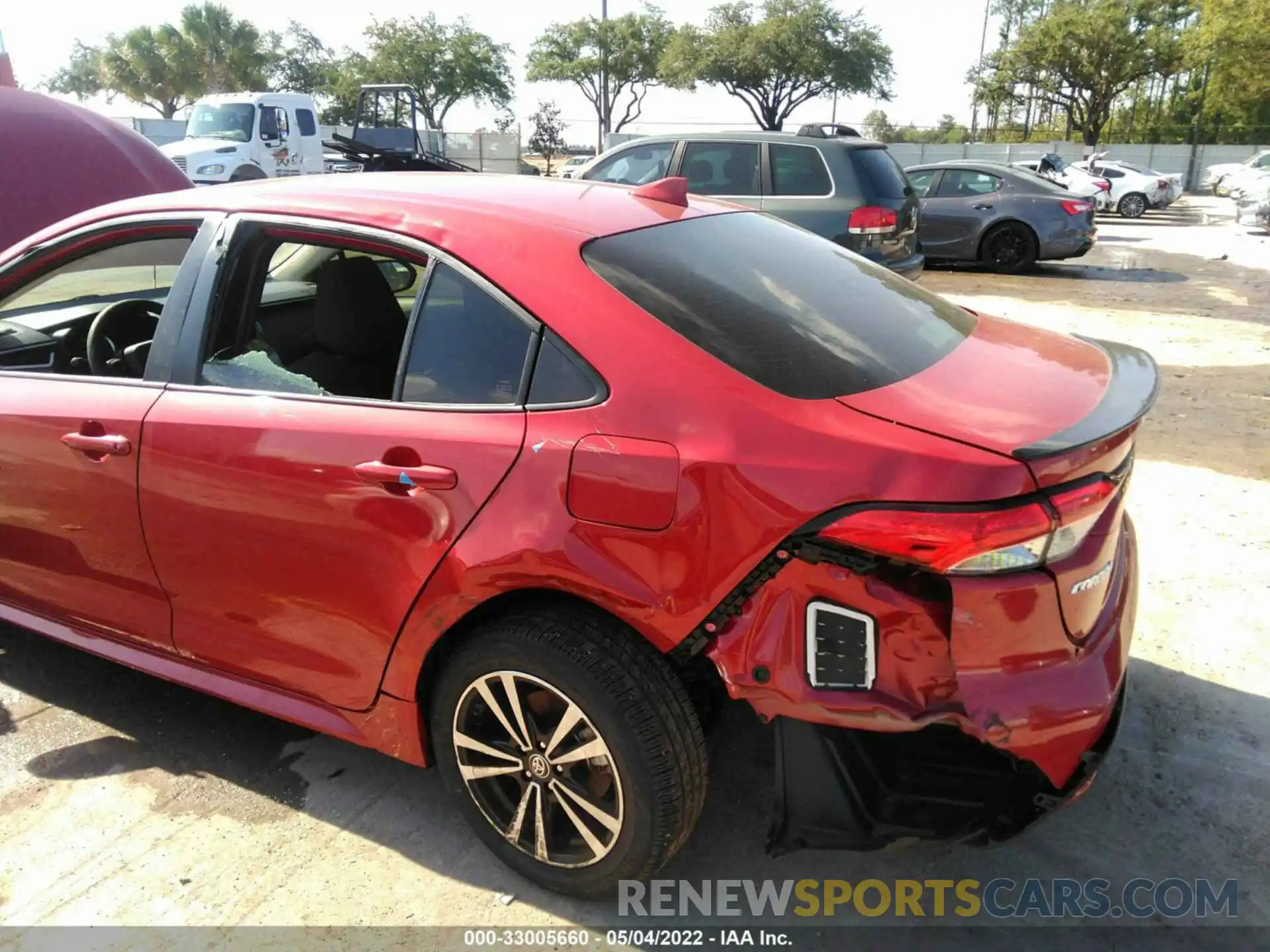 6 Photograph of a damaged car JTDEPMAE3MJ165902 TOYOTA COROLLA 2021