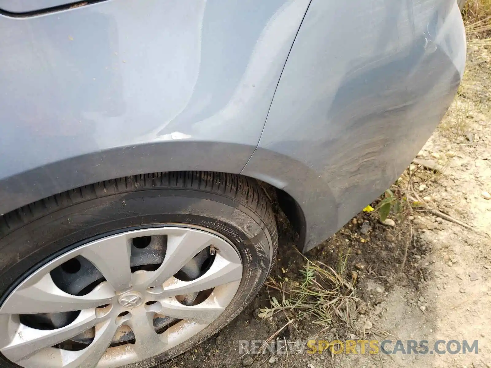 10 Photograph of a damaged car JTDEPMAE3MJ168153 TOYOTA COROLLA 2021