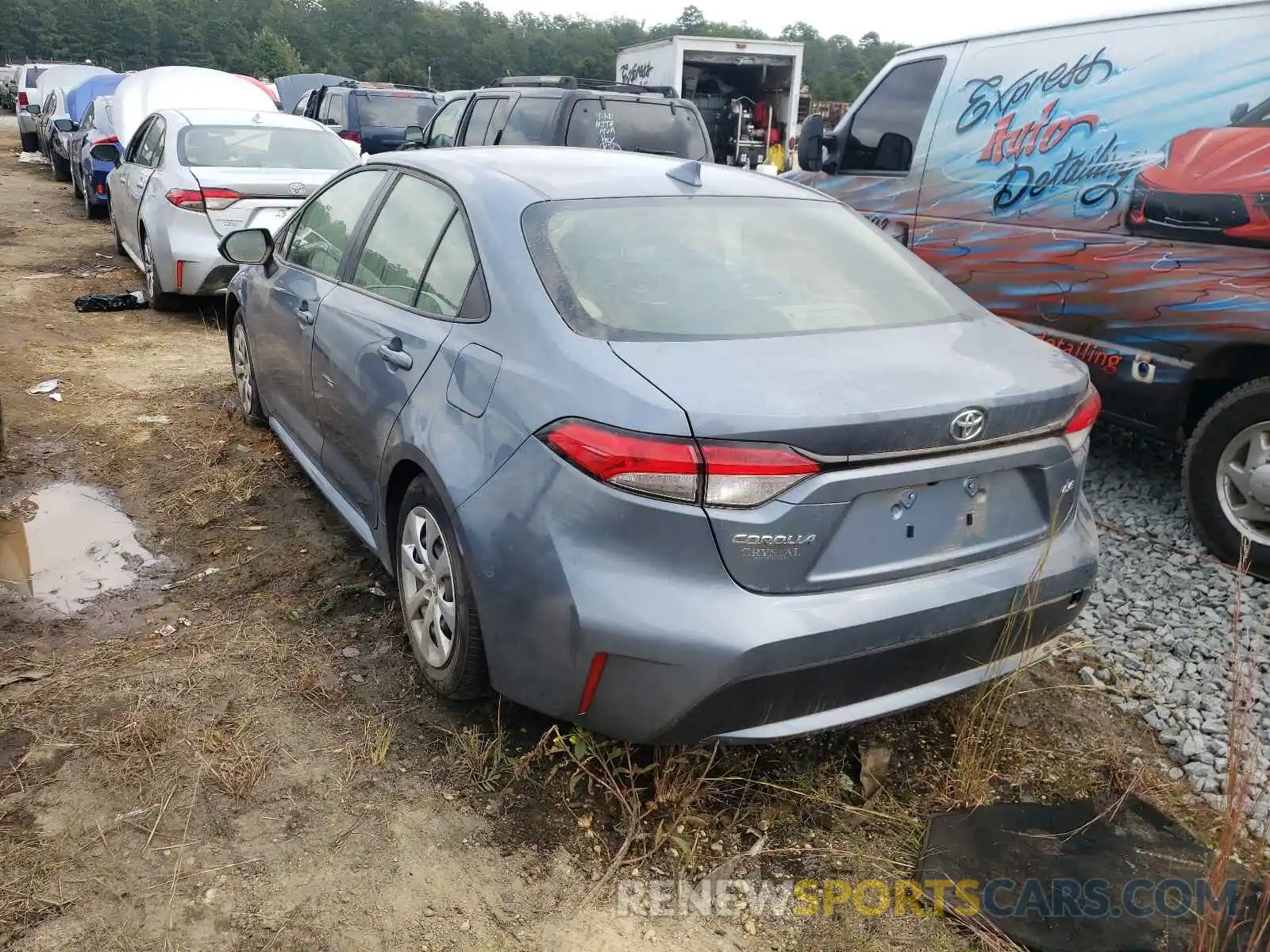 3 Photograph of a damaged car JTDEPMAE3MJ168153 TOYOTA COROLLA 2021