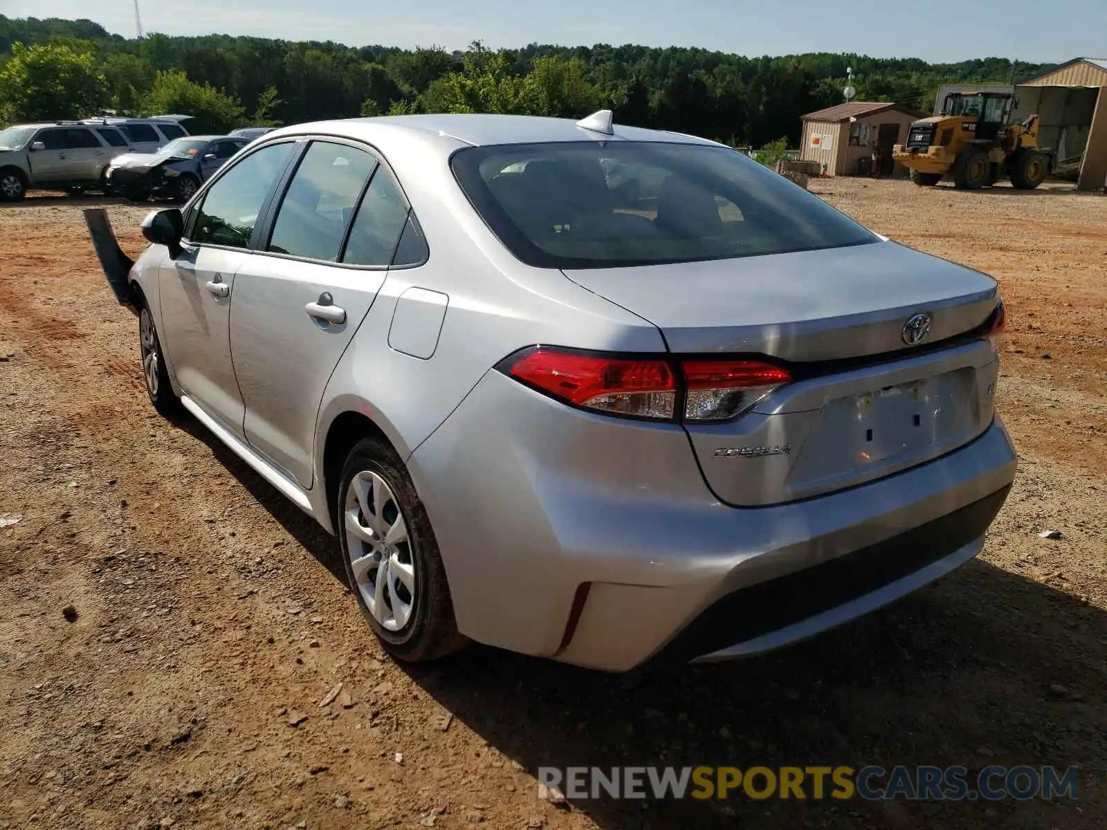 3 Photograph of a damaged car JTDEPMAE3MJ169593 TOYOTA COROLLA 2021