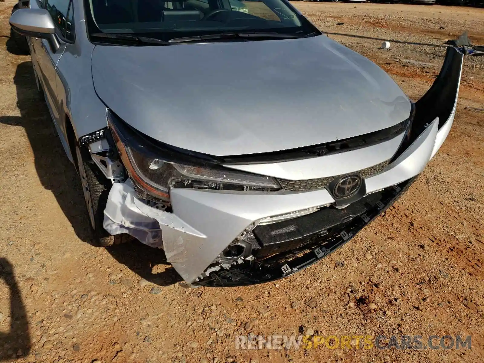 9 Photograph of a damaged car JTDEPMAE3MJ169593 TOYOTA COROLLA 2021