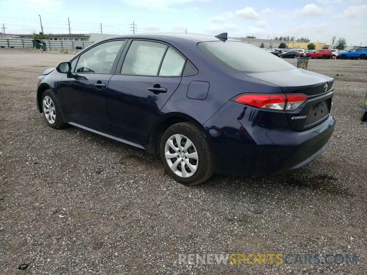 3 Photograph of a damaged car JTDEPMAE3MJ169951 TOYOTA COROLLA 2021