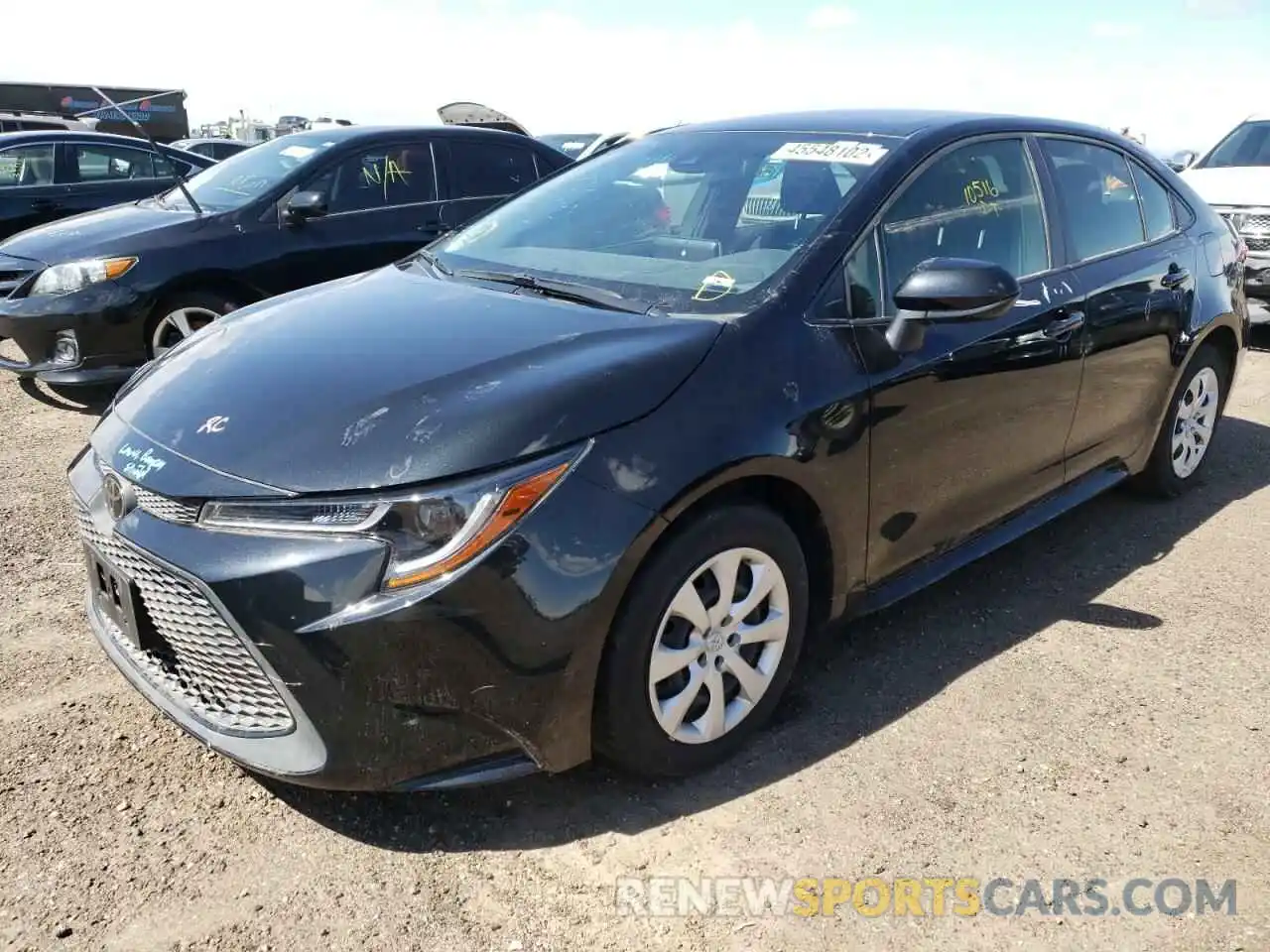 2 Photograph of a damaged car JTDEPMAE3MJ170064 TOYOTA COROLLA 2021