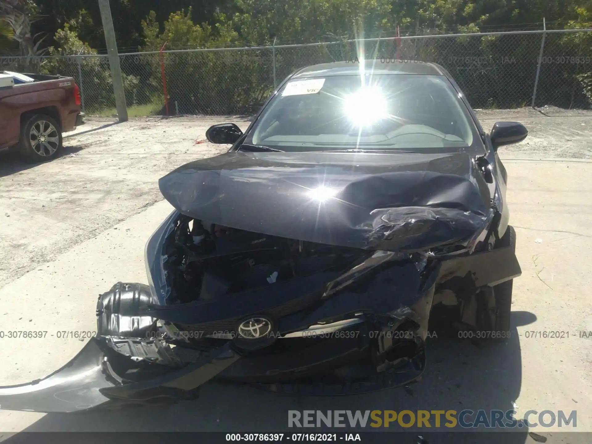 6 Photograph of a damaged car JTDEPMAE3MJ170226 TOYOTA COROLLA 2021