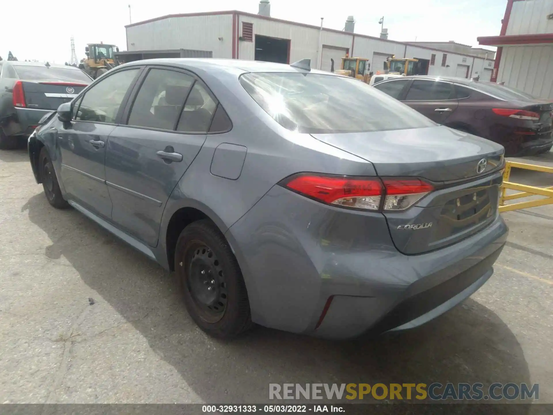 3 Photograph of a damaged car JTDEPMAE3MJ170761 TOYOTA COROLLA 2021