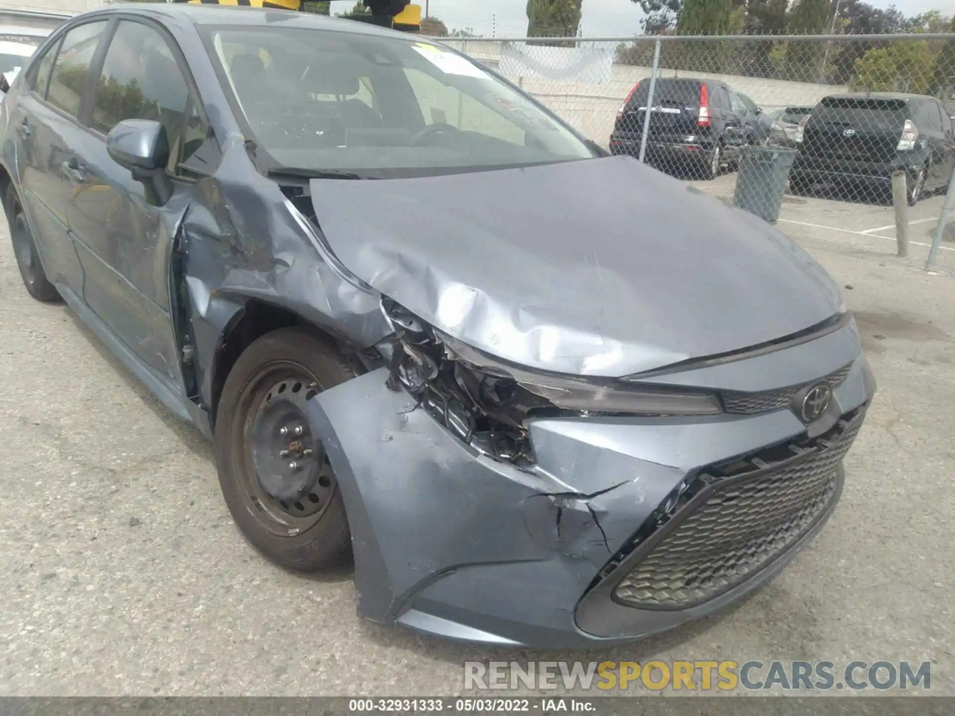 6 Photograph of a damaged car JTDEPMAE3MJ170761 TOYOTA COROLLA 2021