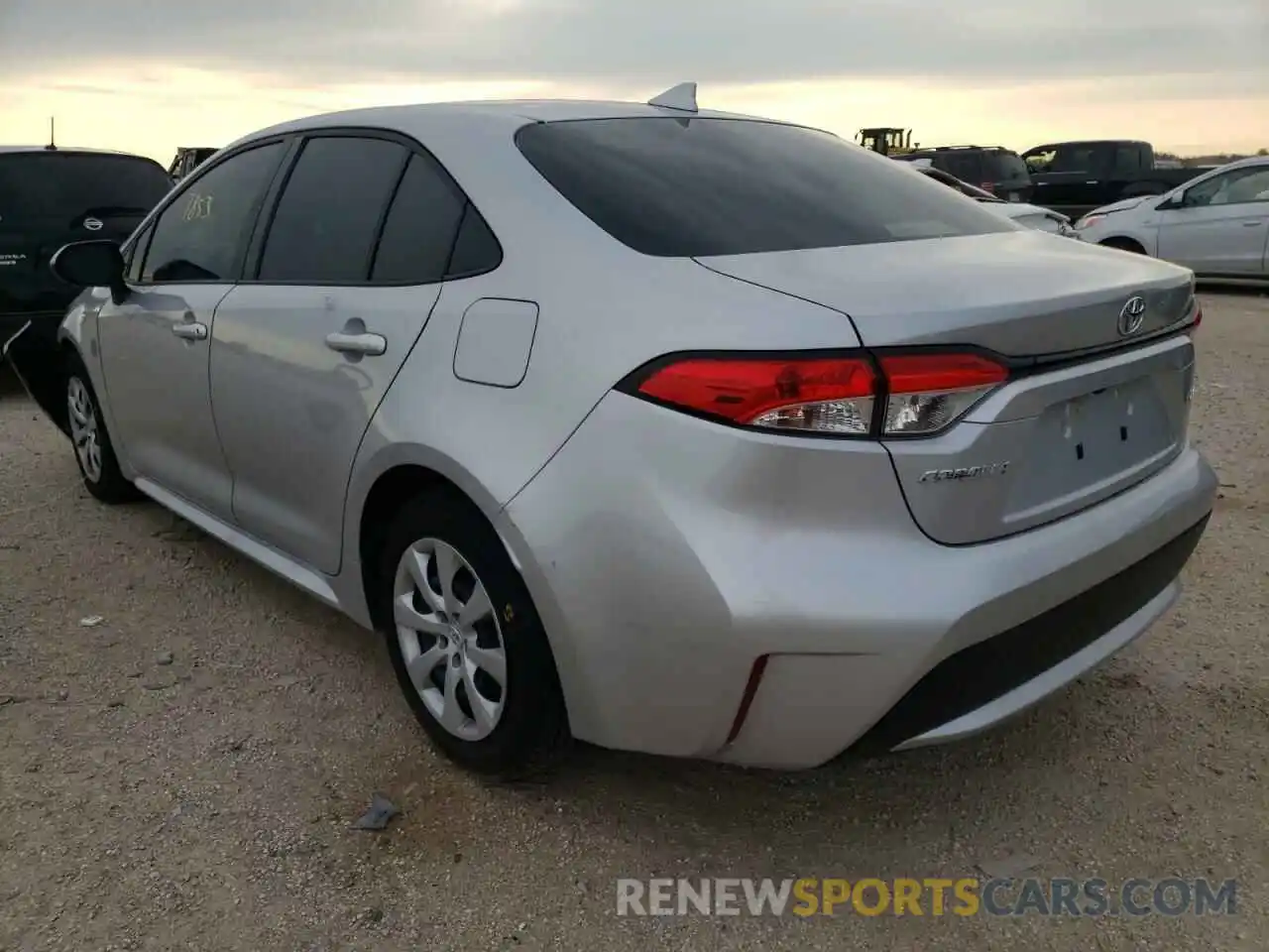 3 Photograph of a damaged car JTDEPMAE3MJ172901 TOYOTA COROLLA 2021