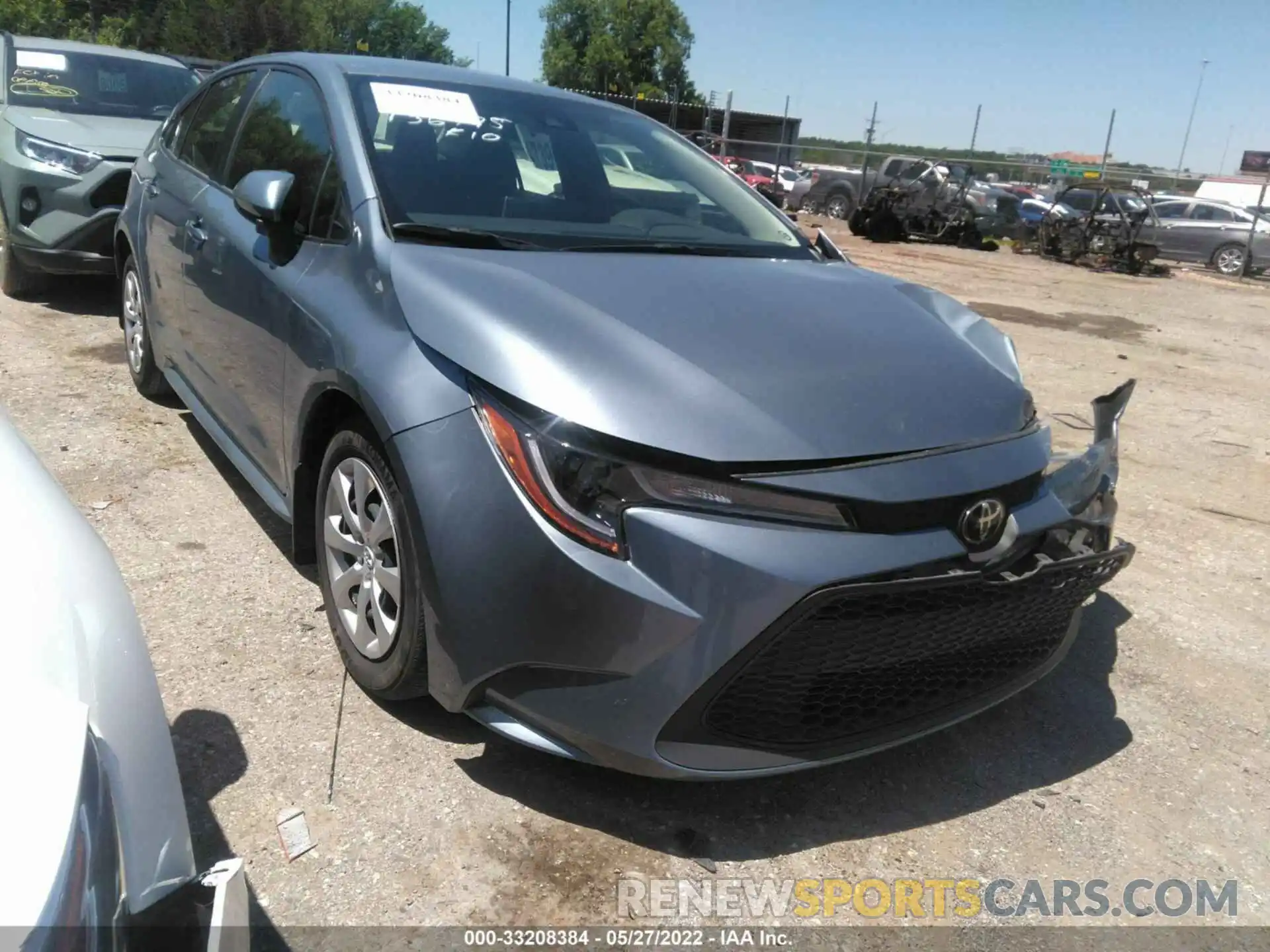 1 Photograph of a damaged car JTDEPMAE3MJ173501 TOYOTA COROLLA 2021