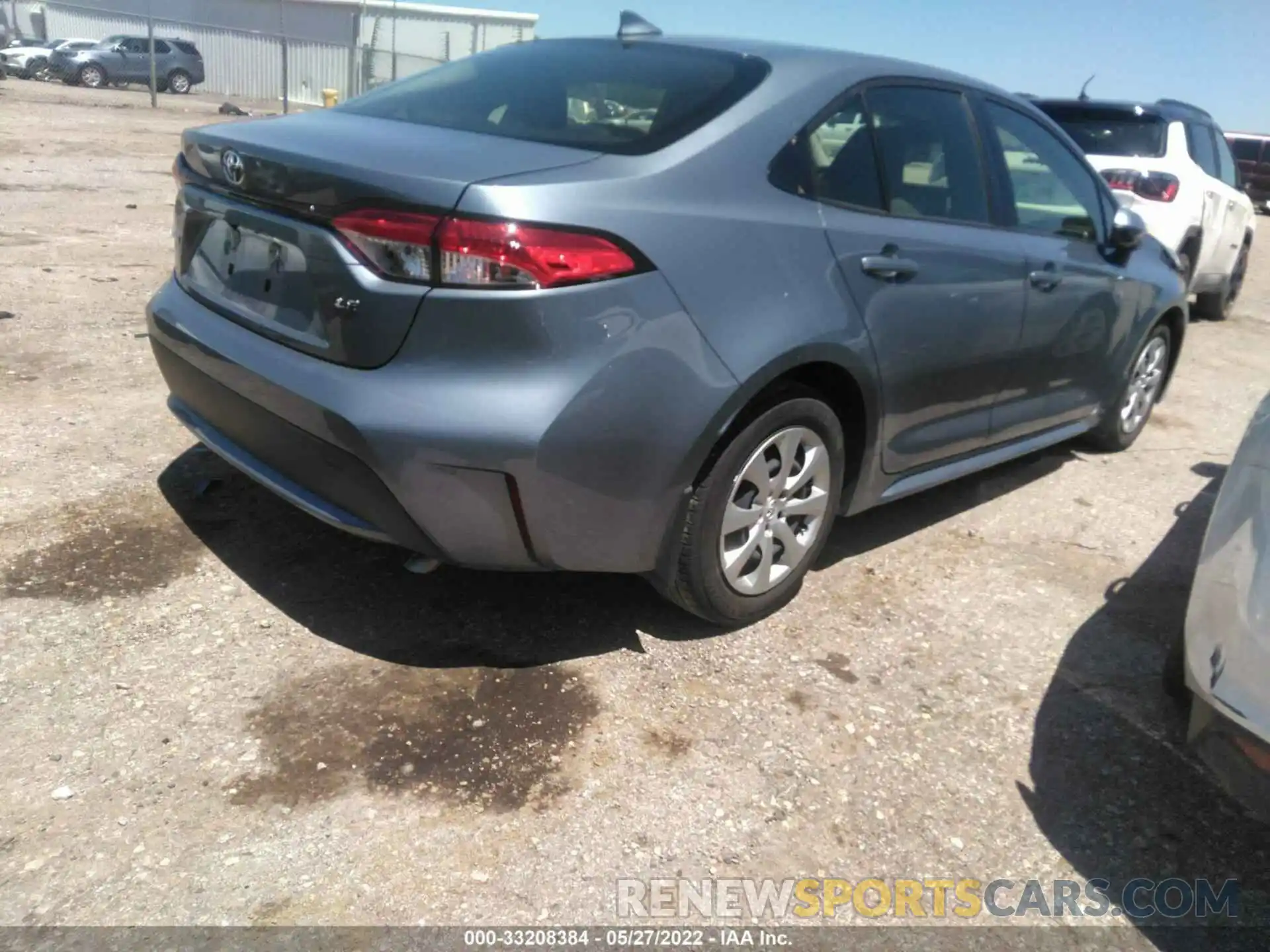 4 Photograph of a damaged car JTDEPMAE3MJ173501 TOYOTA COROLLA 2021