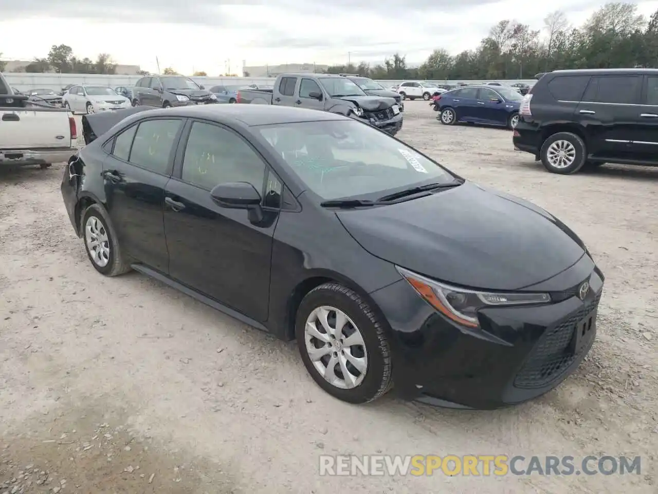 1 Photograph of a damaged car JTDEPMAE3MJ174244 TOYOTA COROLLA 2021