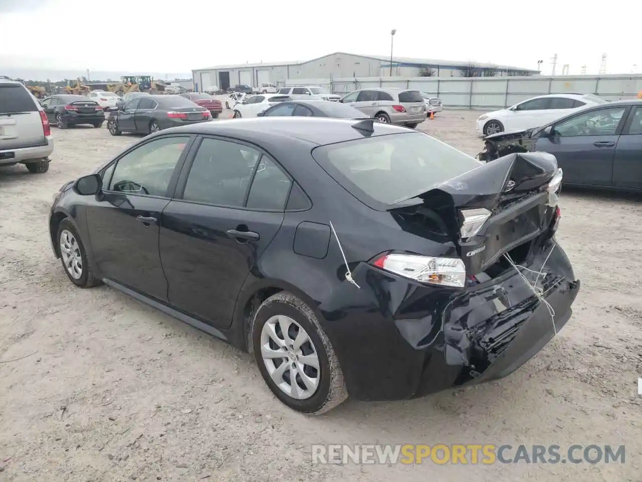 3 Photograph of a damaged car JTDEPMAE3MJ174244 TOYOTA COROLLA 2021