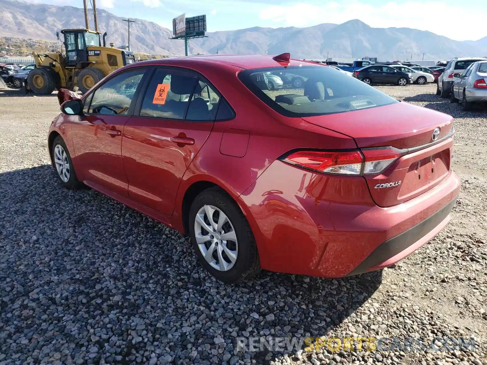 3 Photograph of a damaged car JTDEPMAE3MJ175040 TOYOTA COROLLA 2021