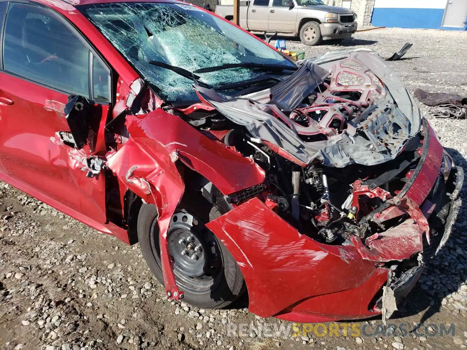 9 Photograph of a damaged car JTDEPMAE3MJ175040 TOYOTA COROLLA 2021