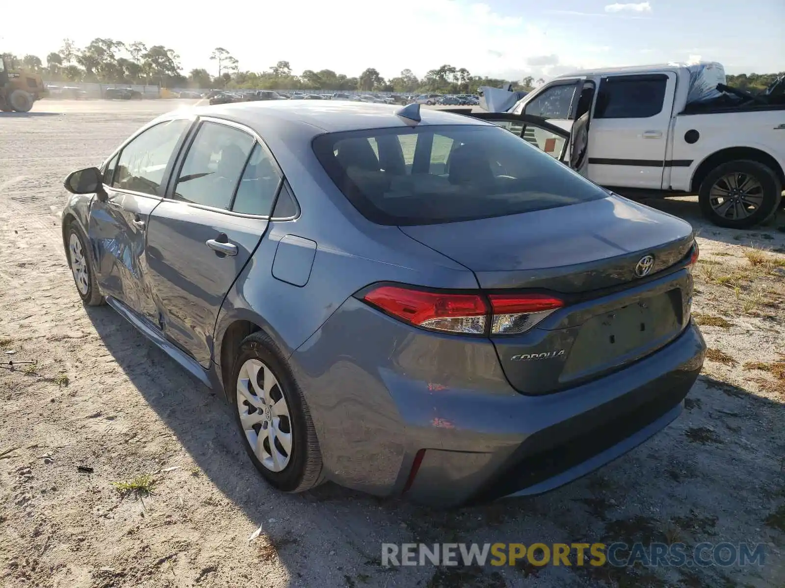 3 Photograph of a damaged car JTDEPMAE3MJ175734 TOYOTA COROLLA 2021