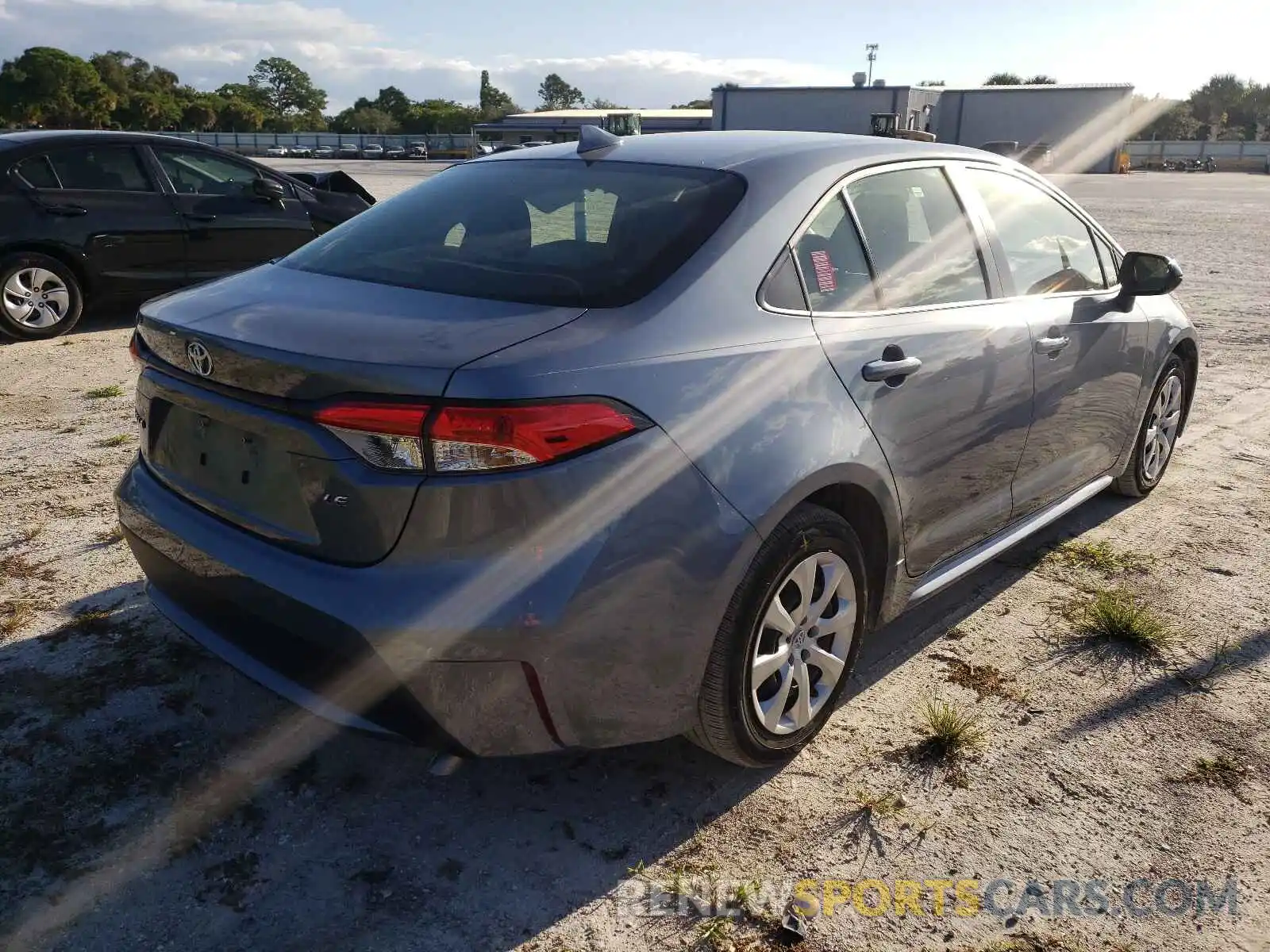 4 Photograph of a damaged car JTDEPMAE3MJ175734 TOYOTA COROLLA 2021