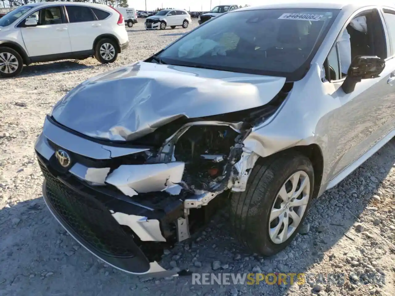 9 Photograph of a damaged car JTDEPMAE3MJ176124 TOYOTA COROLLA 2021