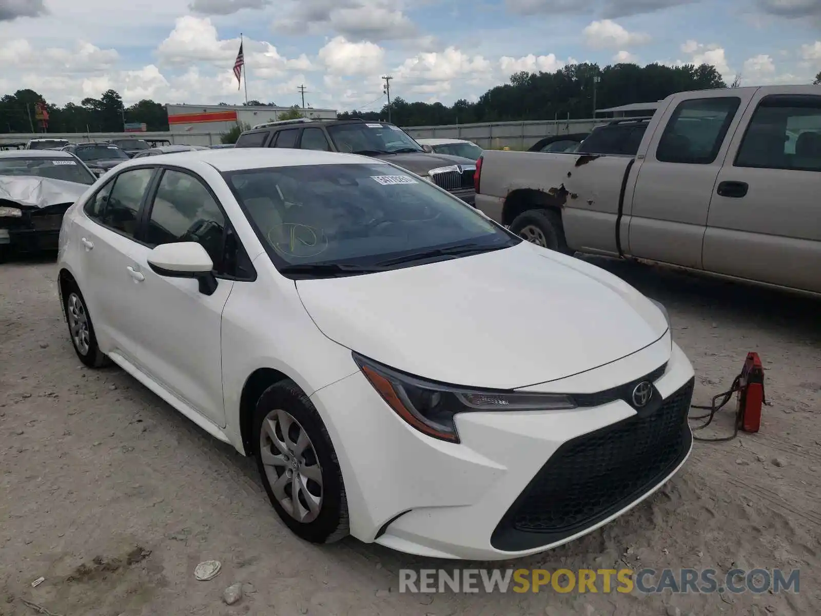 1 Photograph of a damaged car JTDEPMAE3MJ176303 TOYOTA COROLLA 2021