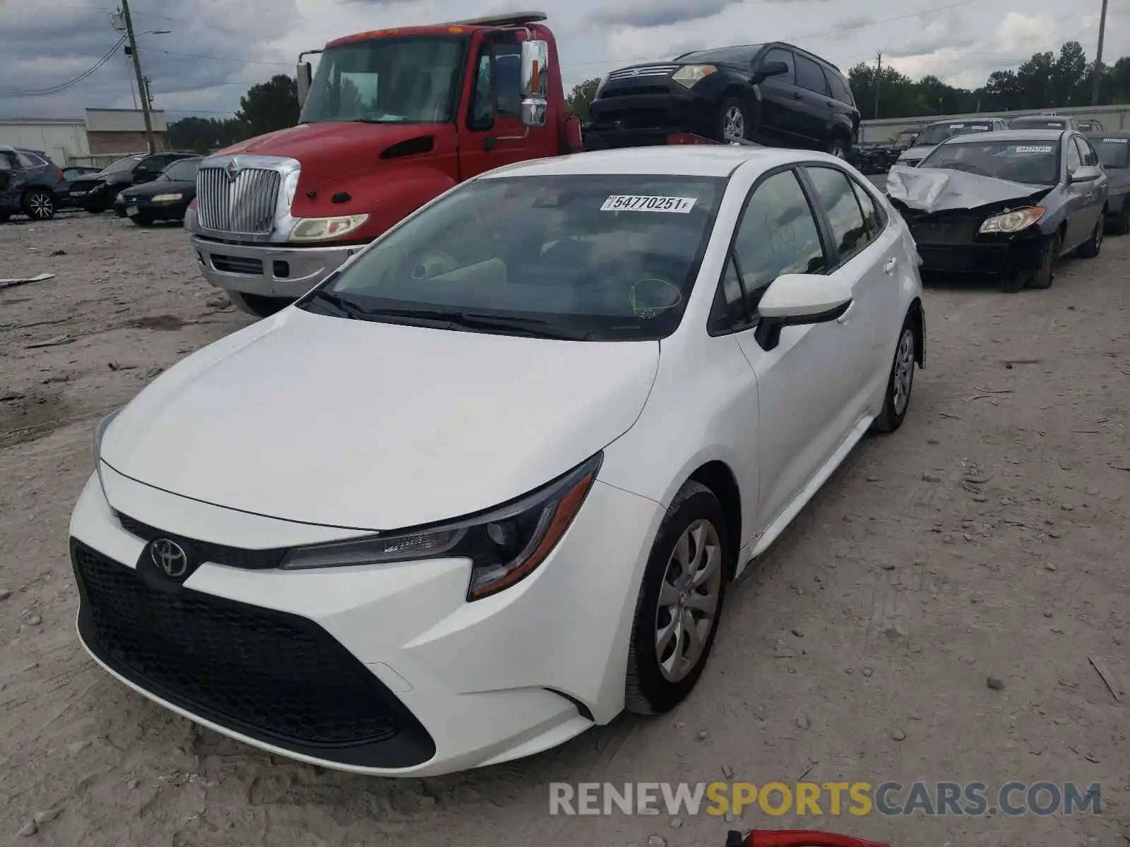 2 Photograph of a damaged car JTDEPMAE3MJ176303 TOYOTA COROLLA 2021