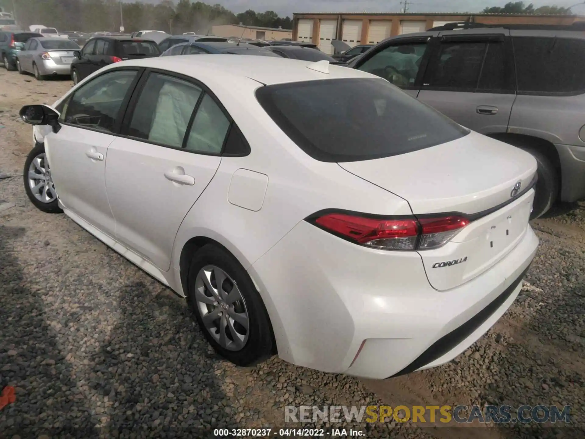 3 Photograph of a damaged car JTDEPMAE3MJ177662 TOYOTA COROLLA 2021