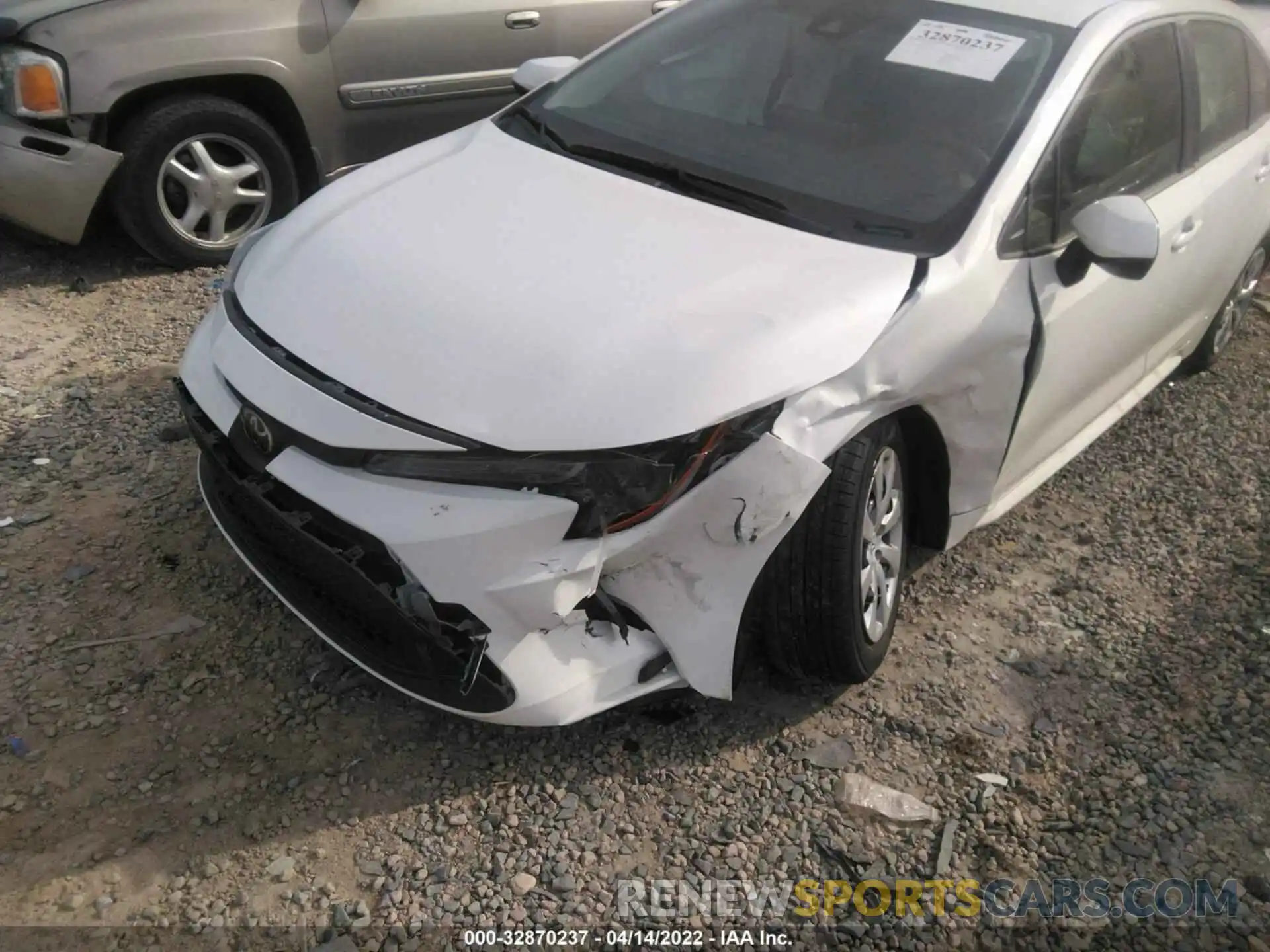 6 Photograph of a damaged car JTDEPMAE3MJ177662 TOYOTA COROLLA 2021