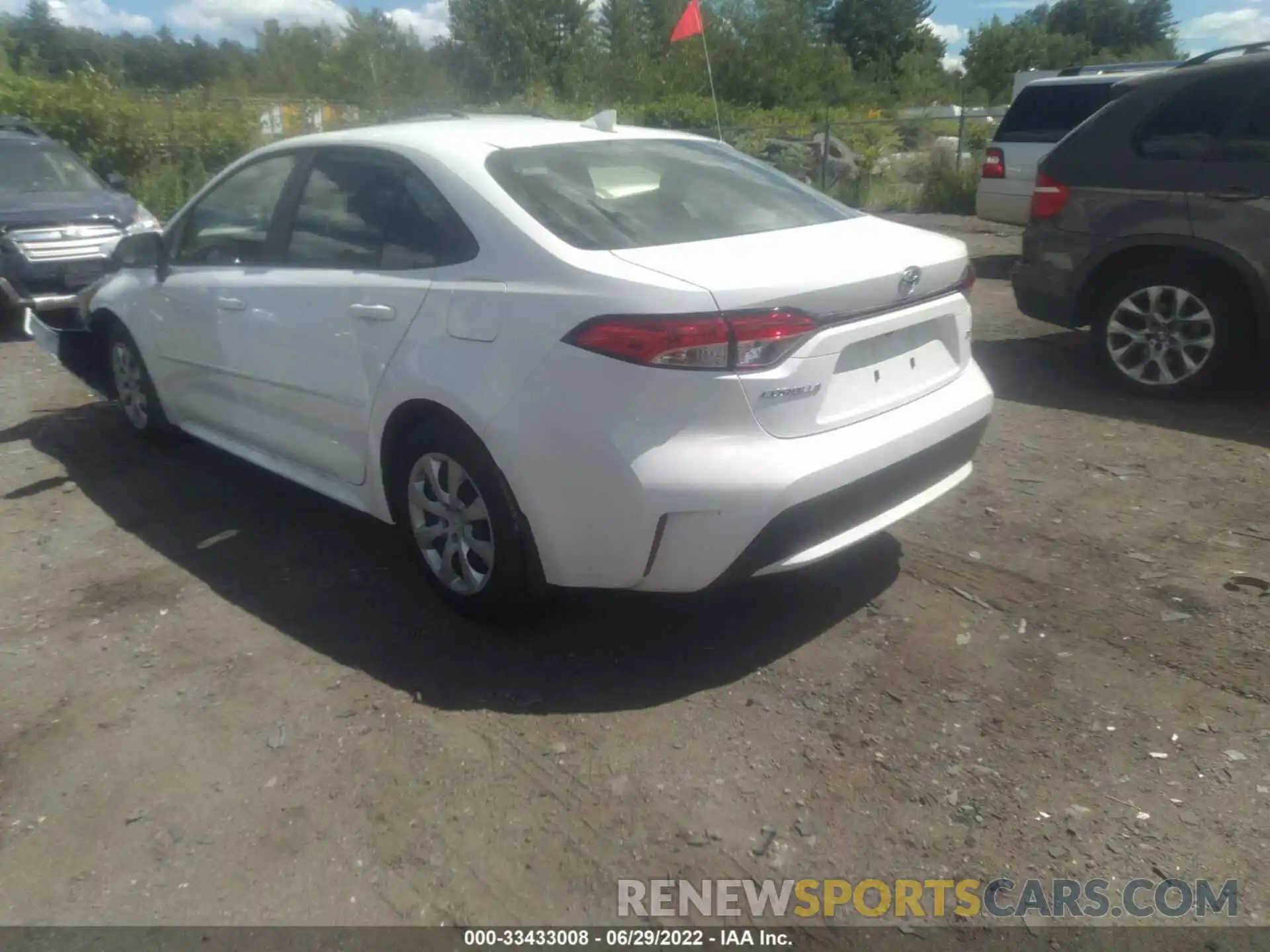 3 Photograph of a damaged car JTDEPMAE3MJ178939 TOYOTA COROLLA 2021