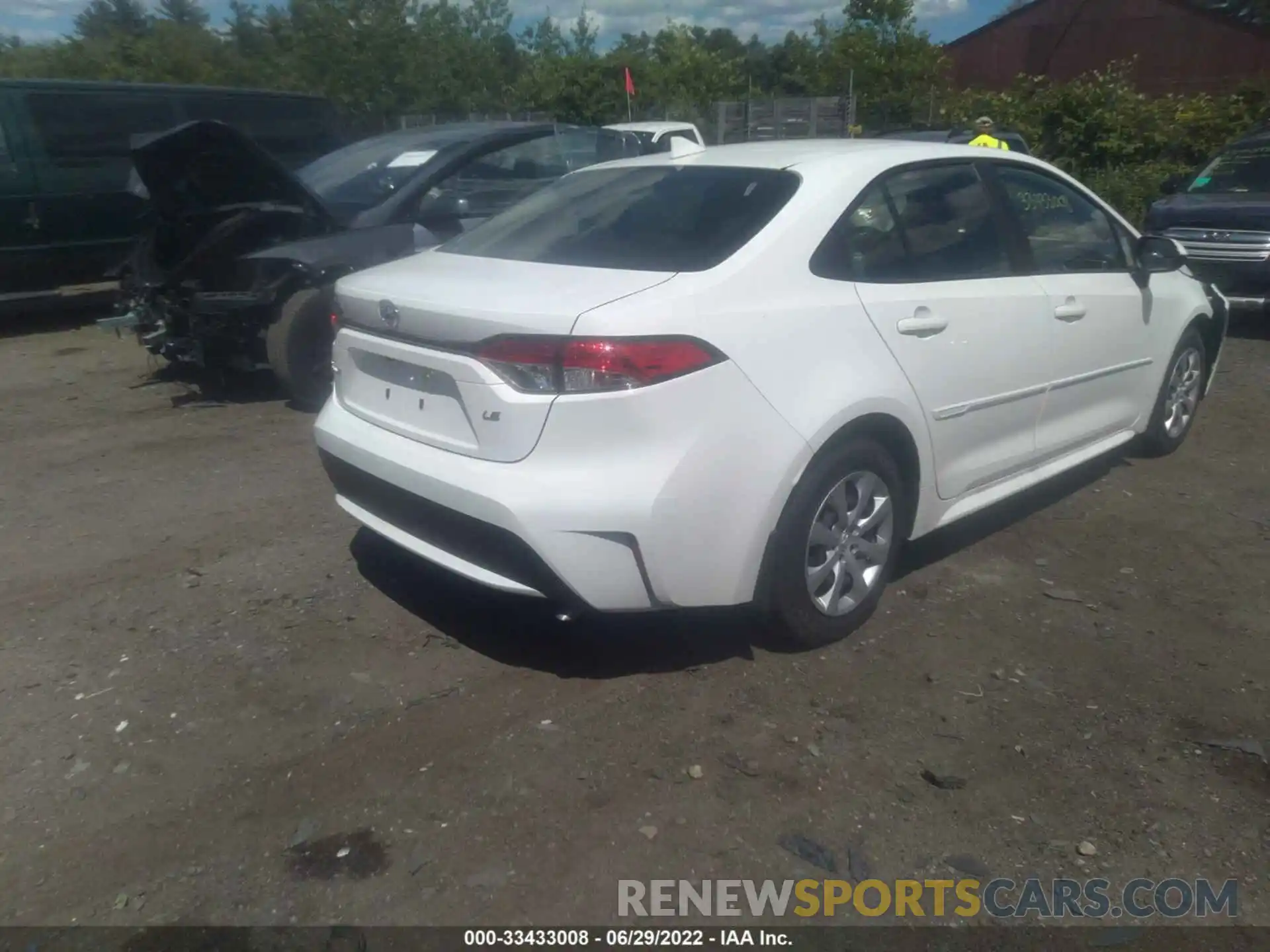 4 Photograph of a damaged car JTDEPMAE3MJ178939 TOYOTA COROLLA 2021