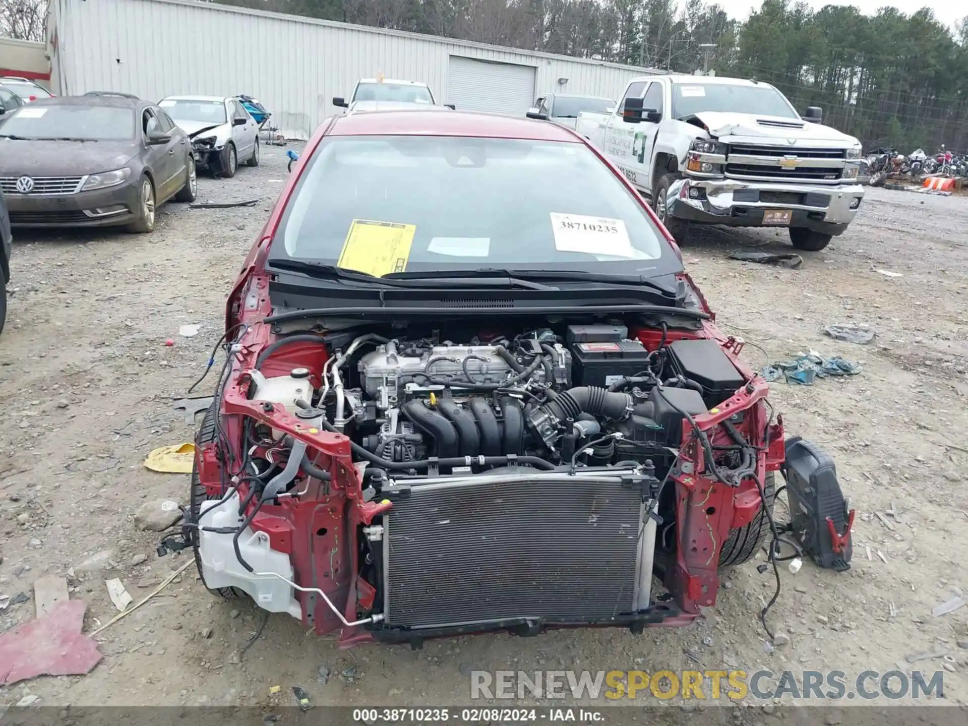 12 Photograph of a damaged car JTDEPMAE3MJ179993 TOYOTA COROLLA 2021