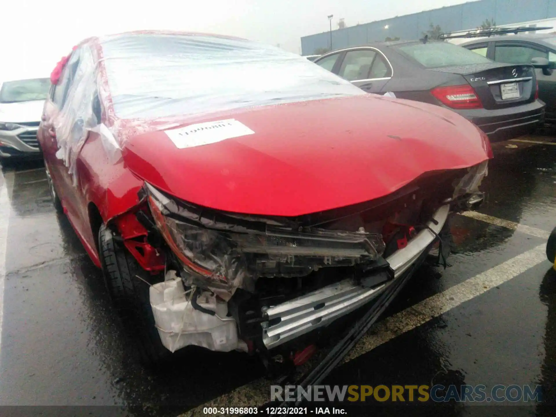 6 Photograph of a damaged car JTDEPMAE3MJ181338 TOYOTA COROLLA 2021