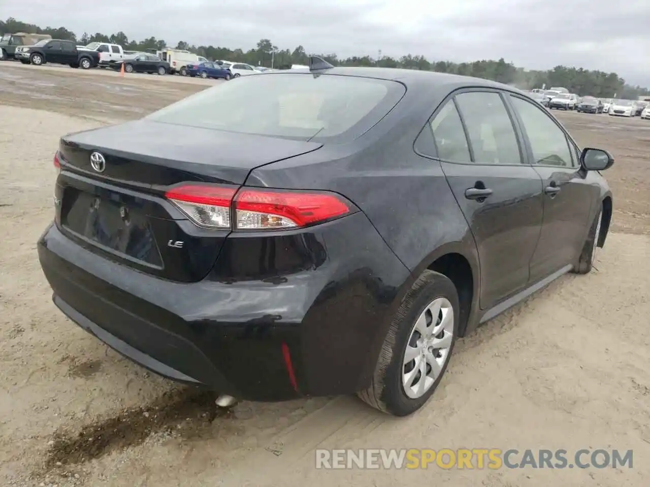 4 Photograph of a damaged car JTDEPMAE3MJ181422 TOYOTA COROLLA 2021