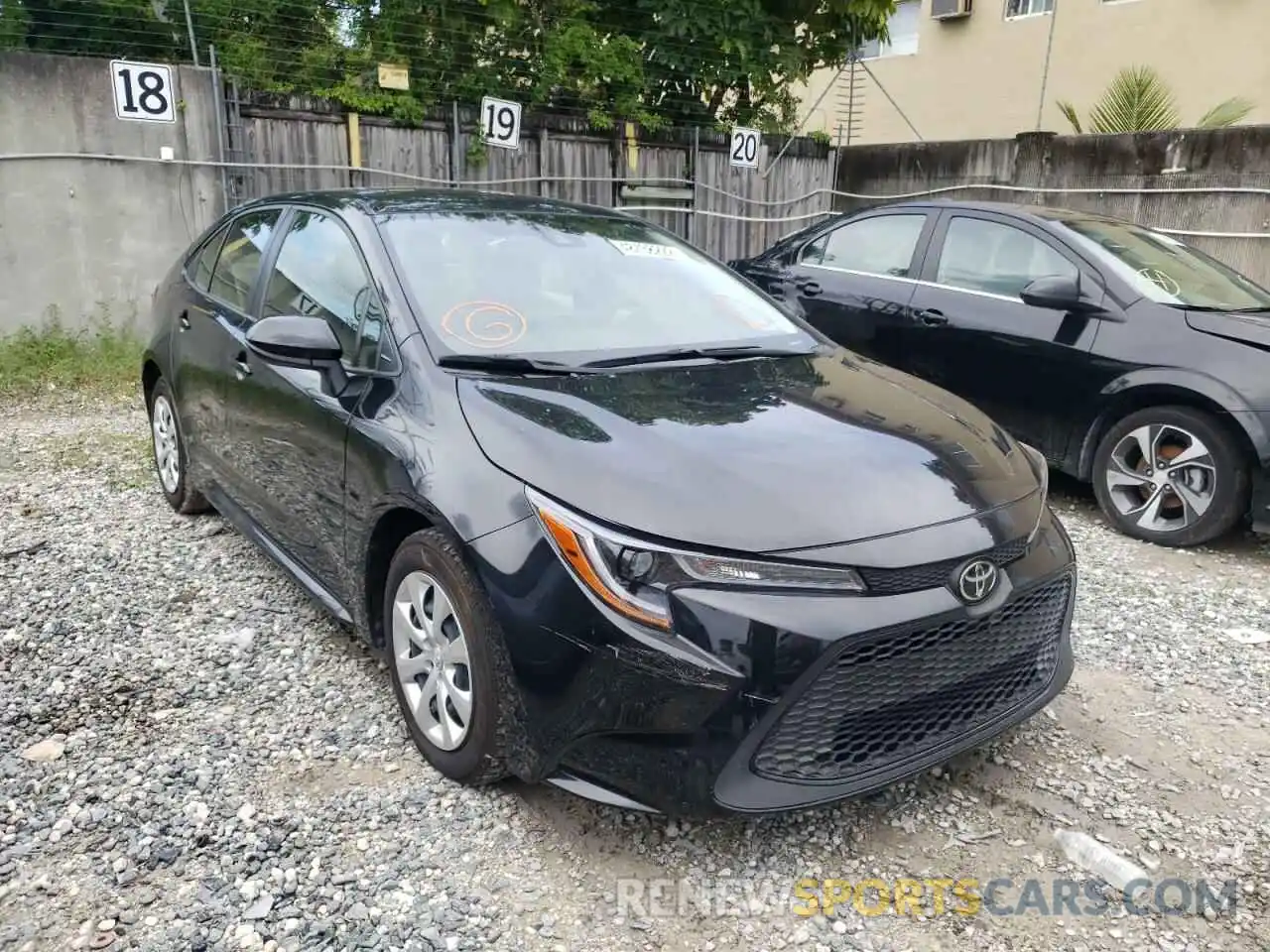 9 Photograph of a damaged car JTDEPMAE3MJ185342 TOYOTA COROLLA 2021