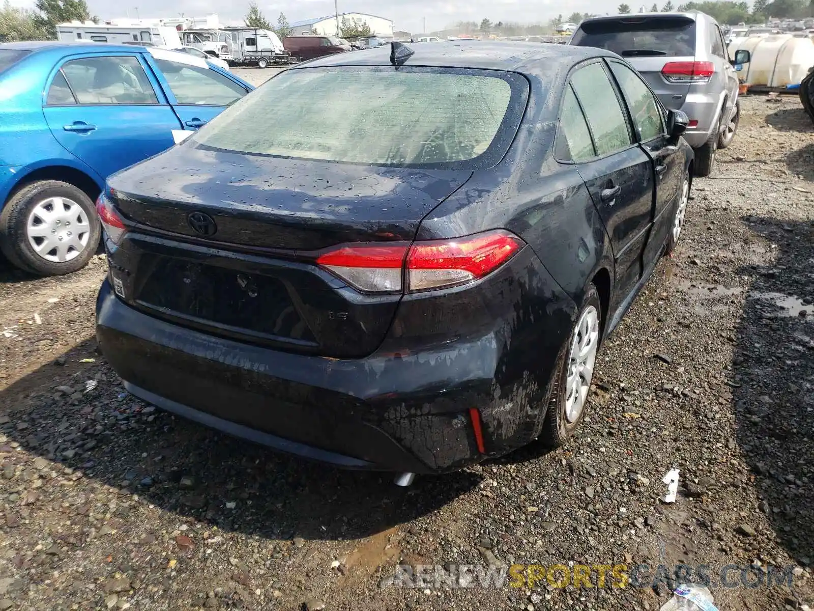 4 Photograph of a damaged car JTDEPMAE3MJ185695 TOYOTA COROLLA 2021