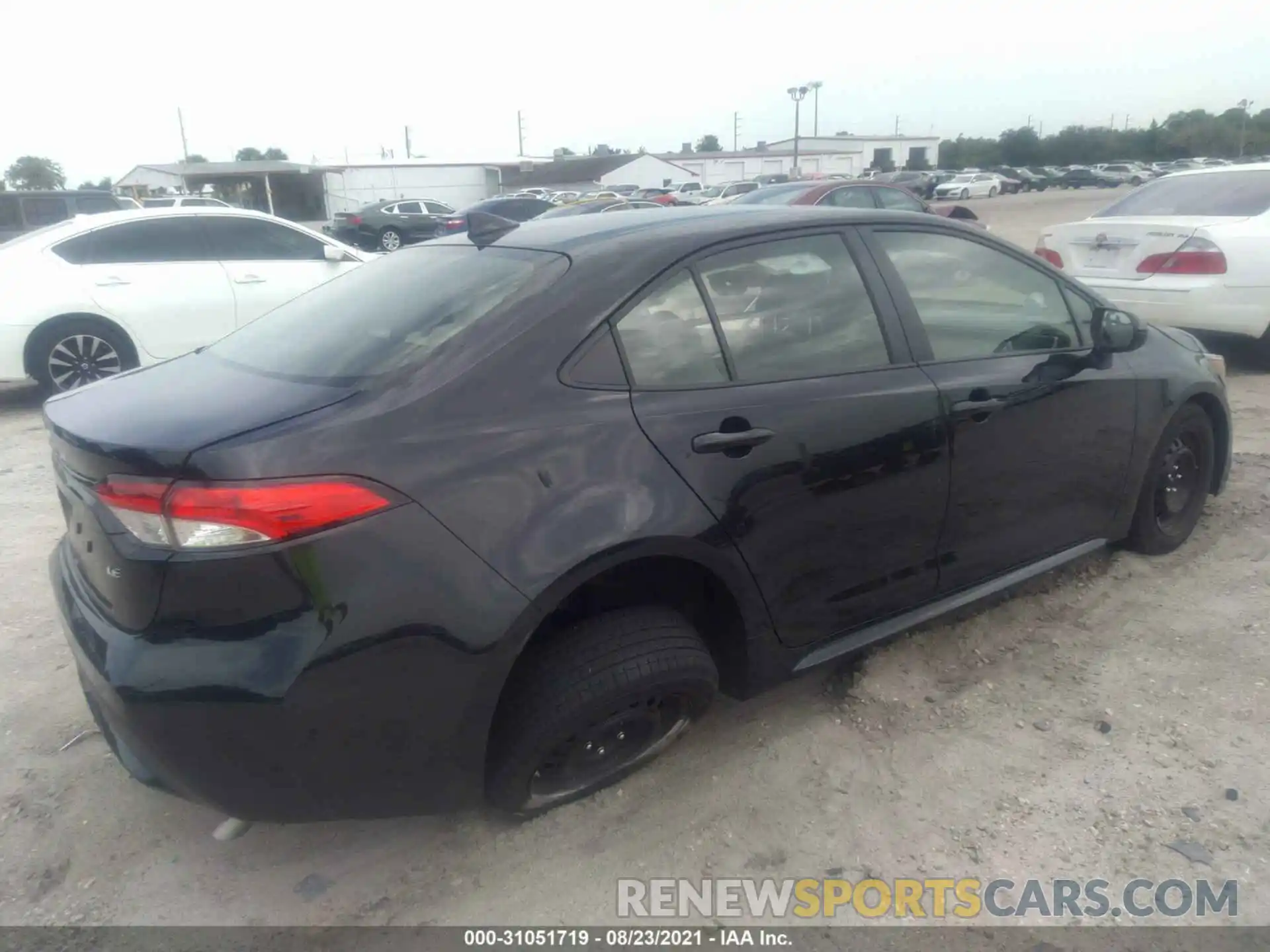 4 Photograph of a damaged car JTDEPMAE3MJ185714 TOYOTA COROLLA 2021