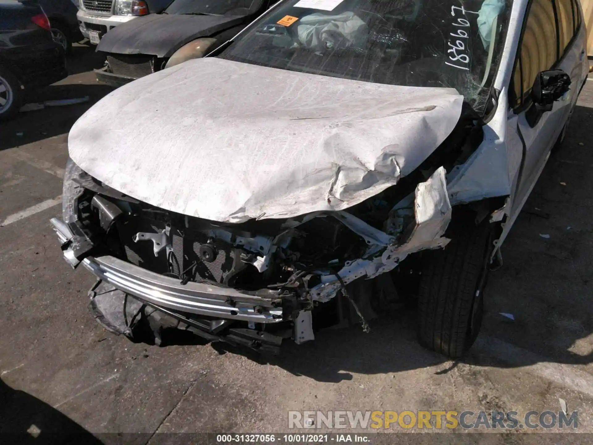 6 Photograph of a damaged car JTDEPMAE3MJ186667 TOYOTA COROLLA 2021