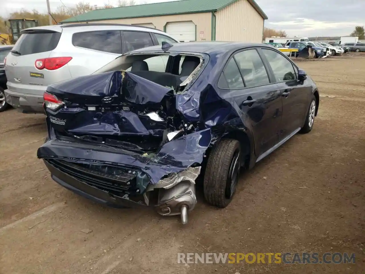 4 Photograph of a damaged car JTDEPMAE3MJ188290 TOYOTA COROLLA 2021