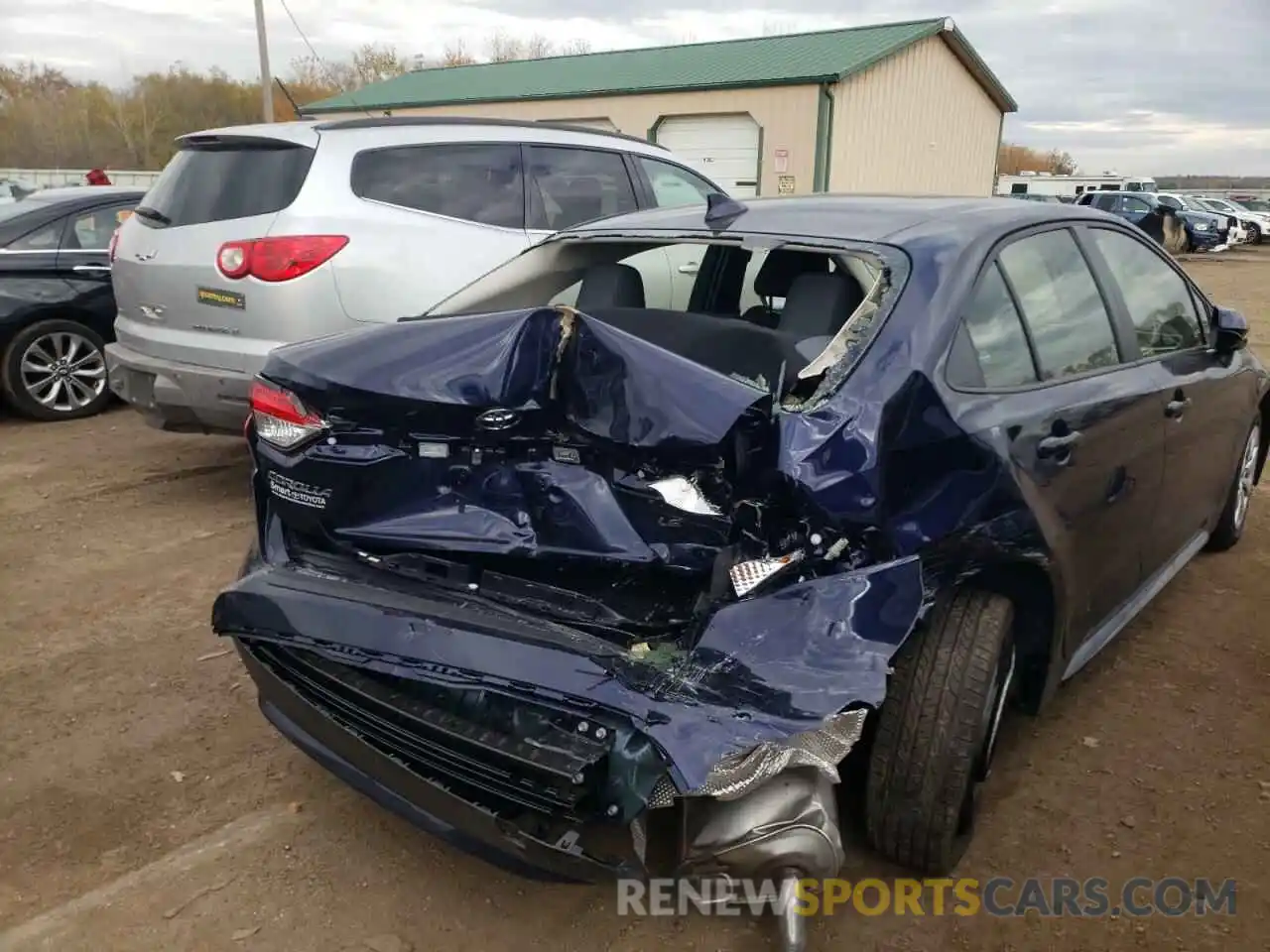 9 Photograph of a damaged car JTDEPMAE3MJ188290 TOYOTA COROLLA 2021