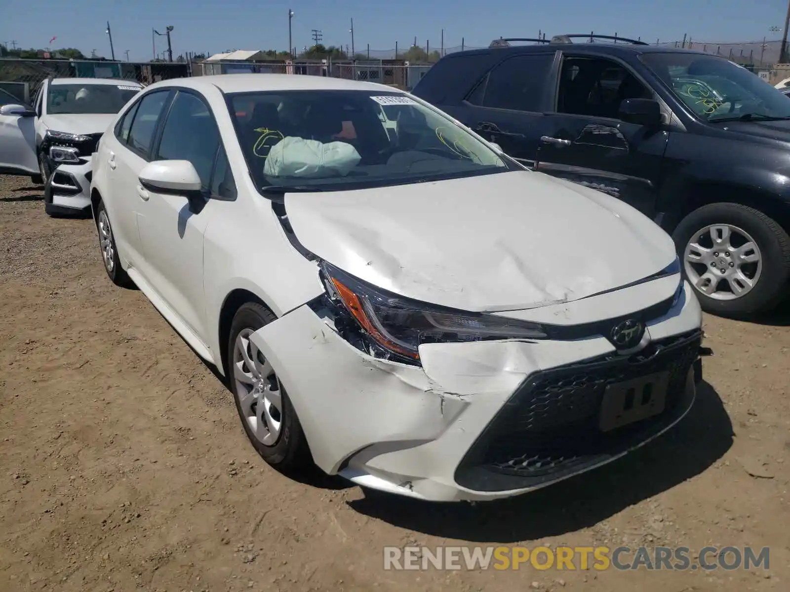 1 Photograph of a damaged car JTDEPMAE3MJ188547 TOYOTA COROLLA 2021