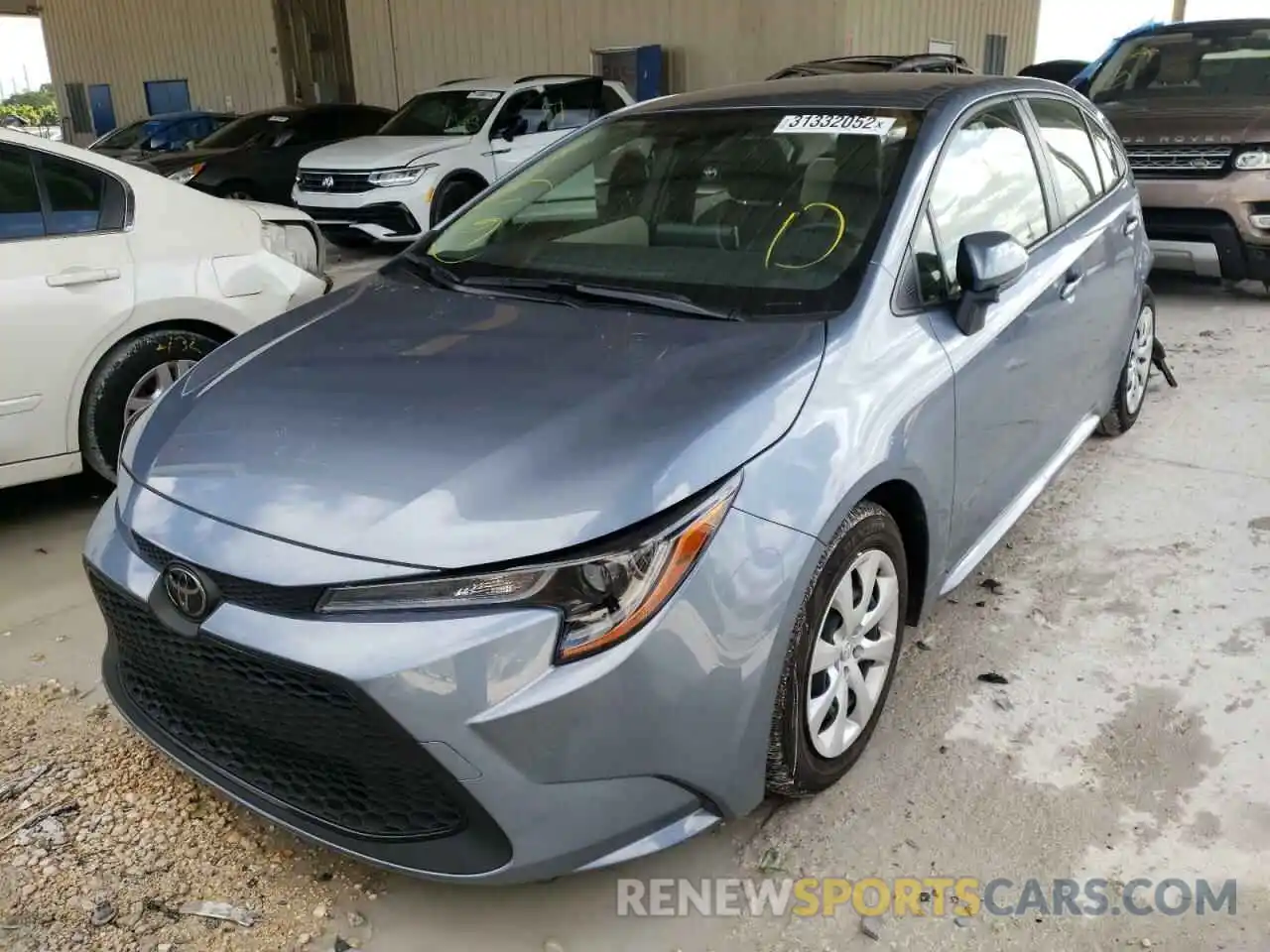 2 Photograph of a damaged car JTDEPMAE3MJ188662 TOYOTA COROLLA 2021