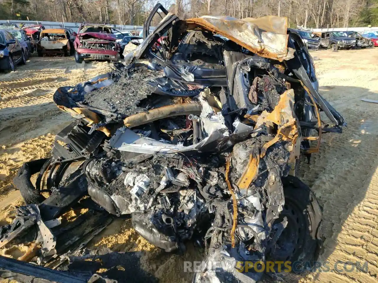 10 Photograph of a damaged car JTDEPMAE4MJ117504 TOYOTA COROLLA 2021