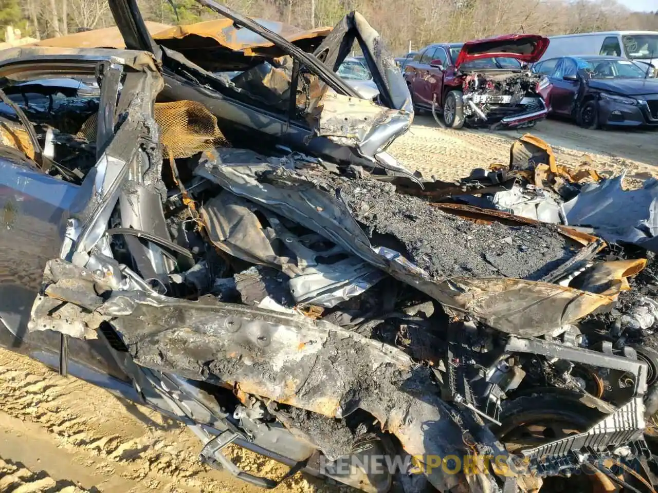 9 Photograph of a damaged car JTDEPMAE4MJ117504 TOYOTA COROLLA 2021